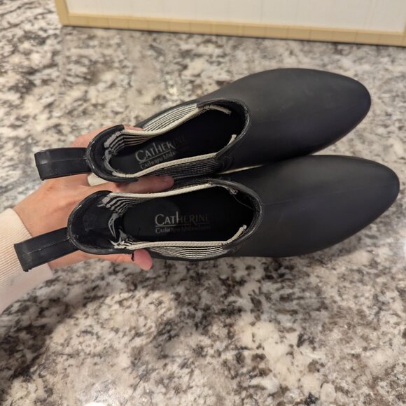 Catherine Malandrino Rain Boots SZ 38 (SZ 7) - Picture 6 of 7